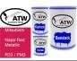 Preview: Mitsubishi, Napa Red Metallic, R33 / PM3: 500ml Lackdose + 500ml Klarlack + 250ml Härter - Set, von ATW Autoteile West.